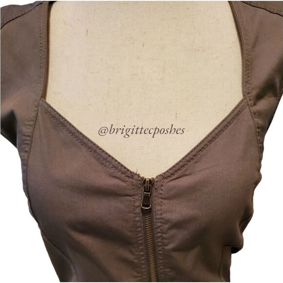 TRINA TURK Khaki Romper - Picture 6 of 11